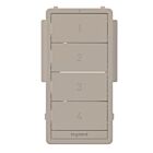 Legrand WNRCB40CKITNI Nickel Trousse de remplacement de couleur de contrôleur de scènes intelligent