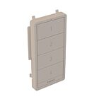Legrand WNRCB40CKITNI Nickel Trousse de remplacement de couleur de contrôleur de scènes intelligent