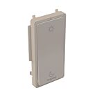 Legrand WNRL43CKITNI Nickel Trousse de remplacement de couleur d'interrupteur intelligent Réveil/Sommeil