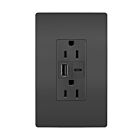 Legrand WRR26USBAC6BK 20A Noir Prise intelligente avec Netatmo