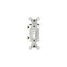 Leviton 1101-CW 15A 120V/277V Interrupteur