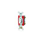 Interrupteur à bascule Leviton 1221-lhw blanc