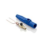Leviton 15D23-UB Prise mâle détachable Pb Bu, nez conique serti