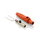 Leviton 15D24-UO Pb Orange femelle détachable fiche nez conique serti