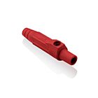 Leviton 15SDF-1UR Manchon femelle rouge PbAvec vis d'assemblage, bouchonAmovible, nez conique