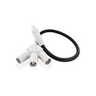 Leviton 16A36-UW Bk Blanc Série 16 Inversé 3Fer 24"