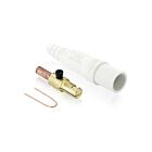 Leviton 16D25-UW Nez conique mâleAmovible en Pb blanc #2-1
