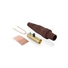 Leviton 16D29-UH Nez conique femelleAmovible en Pb marron