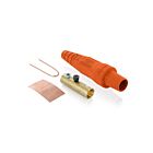 Leviton 16D29-UO Pb Orange Femelle Détachable Bouchon Conique Nez
