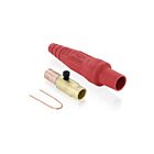 Leviton 16D37-UR Nez conique femelle détachable rouge Pb