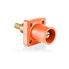 Leviton 16R31-XO Prise mâle orange Sp à épaule étendue 600V