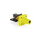 Leviton 16RSW-UY Panneau femelle jaune Conn Tapnose Thrd Stud Microsw
