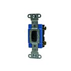 Interrupteur à bascule Leviton 18201-lb marron