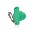 Leviton 18P21-UG Nez de boule de capuchon de protection de panneau mâle vert Pb