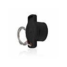 Leviton 18P22-UE Capuchon de protection femelle noir Pb, nez sphérique