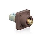 Leviton 18R23-UH Prise mâle marron série 18