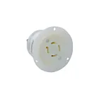 Leviton lev-2426 blanc Réceptacle verrouillé