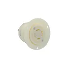 Leviton lev-2456 Noir/Blanc Réceptacle verrouillable
