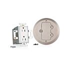 Leviton 25251-TDN Assemblage de boîte de sol à 1 poste