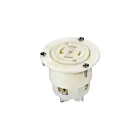 Leviton lev-2816 Blanc Réceptacle verrouillable