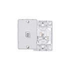Leviton 40214-W Prise encastrée blanche à 4 bornes