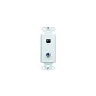 Insert téléphone/vidéo Leviton 40659-w blanc