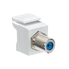 Leviton 41084-FWF Connecteur F Quickport traversant