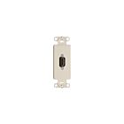 Leviton 41650-F Boîtier avec connecteur et 1 module