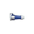Leviton 430C9WLEVPI Connecteur broche/manchon 30AAvec bleu ind.