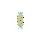 Dispositif combiné interrupteur Leviton 5241-i ivoire