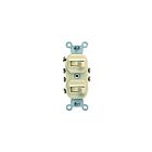 Dispositif combiné interrupteur Leviton 5243-t amande pâle