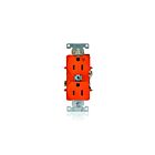Prise de courant Leviton 5262-ig orange