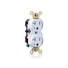 Leviton 5362-2PW 20A 125V Réceptacle simple