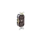 Leviton lev-5585 marron Prise de courant double