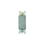 Interrupteur à bascule Decora Leviton 5601-p2g gris
