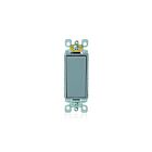 Interrupteur à bascule Decora Leviton 5603-p2g gris