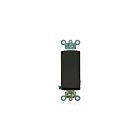 Interrupteur à bascule Decora Leviton 5621-2e noir