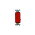 Interrupteur à bascule Decora Leviton 5623-2r rouge