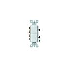 Interrupteur à bascule Decora Leviton 5640-w blanc