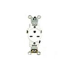 Leviton 5651-W 15A 250V Réceptacle