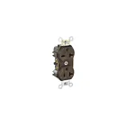 Leviton lev-5844 Marron Prise double