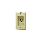 Leviton 688-I 15A 125V Réceptacle simple