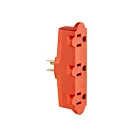Leviton lev-699 Orange Adaptateur de prise triple