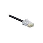 Leviton 6H460-11E Cordon de brassage Cat 6 High-Flex Cm/Lszh 11 pieds noir