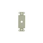 Plaque d'adaptateur 3 dispositifs Leviton 80400-t amande pâle