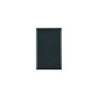 Plaque murale 1 dispositif Leviton 80714-e noir