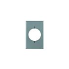 Plaque murale 1 dispositif Leviton 80728-gy gris