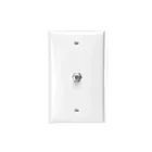 Leviton 80781-T Plaque murale encastrée avec 1 connecteur F