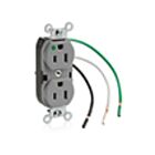 Leviton 8200-LGY 15A 125V Réceptacle