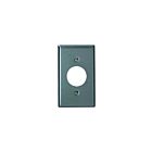 Plaque murale 1 prise Leviton 84004-40 acier inoxydable